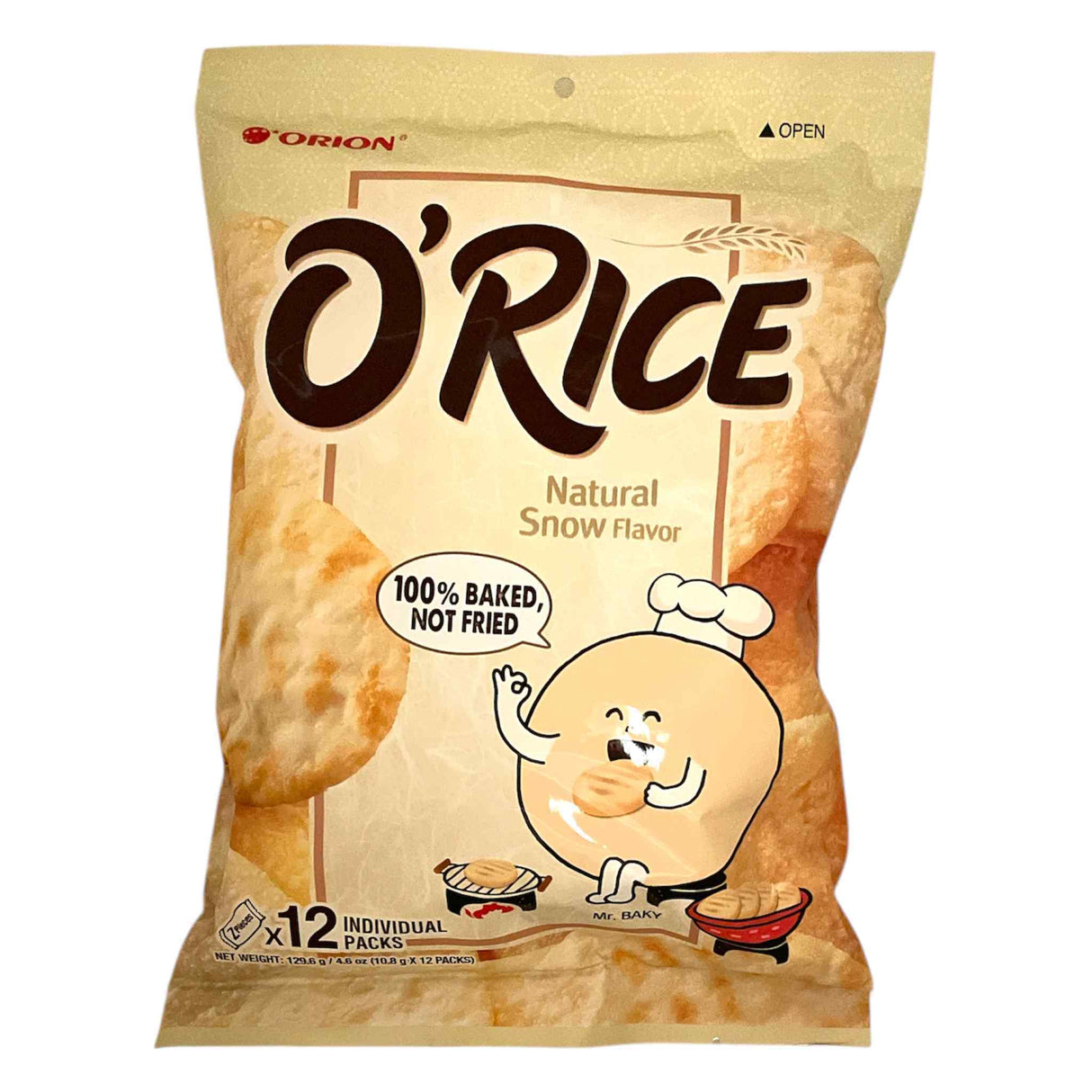 O'RICE 原味雪花米饼