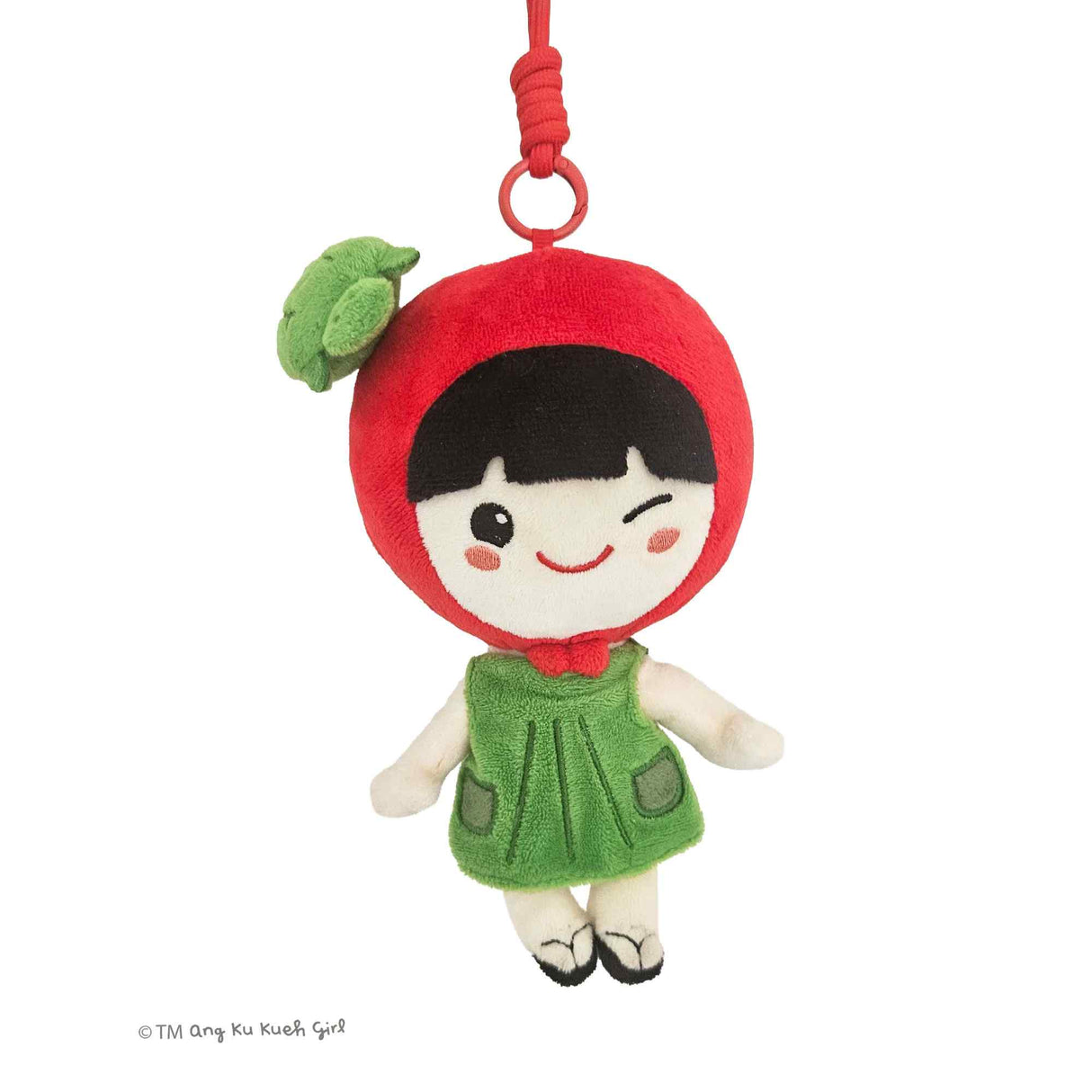 Ang Ku Kueh Girl Plush (Green Dress)