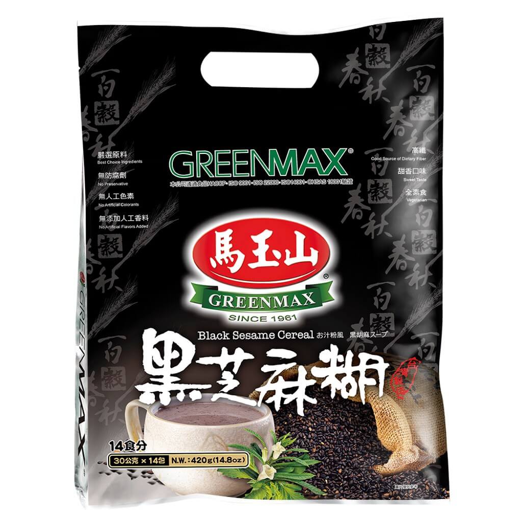goricha　ququ+baba+sesame bean+salt 4種 Greenmax Black Sesame Cereal – Yue Hwa Chinese Products SG